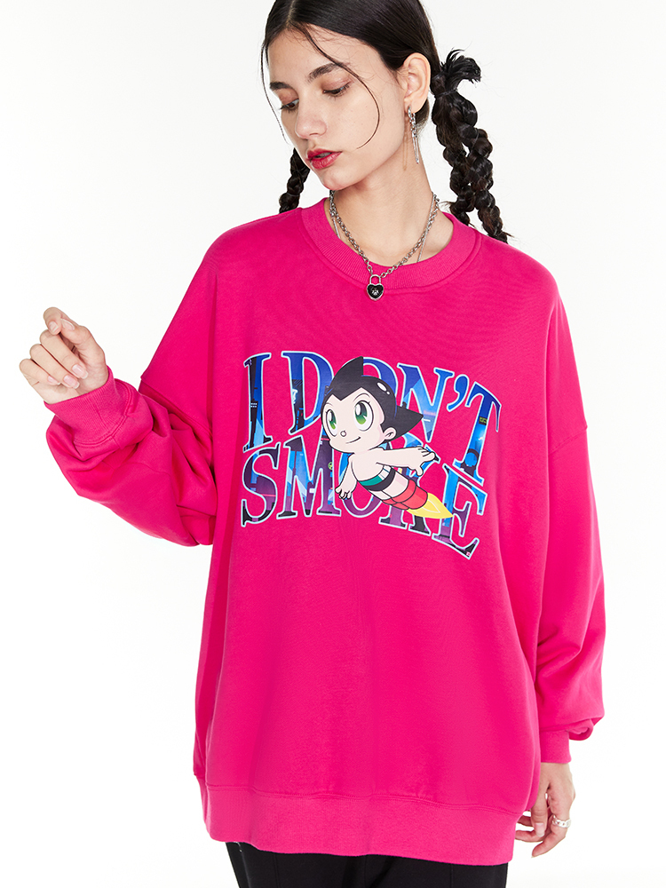 DONSMOKE x GO ASTRO BOY GO 原子小金剛 阿童木 城市 天際 LOGO 薄長袖