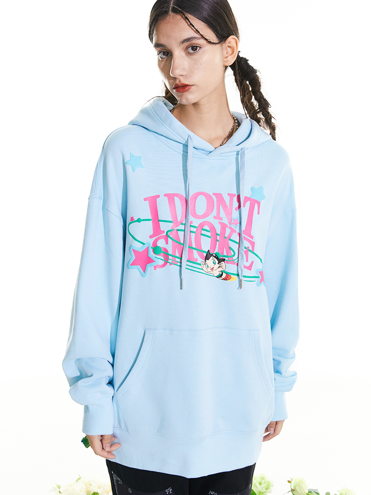 DONSMOKE x GO ASTRO BOY GO 原子小金剛 阿童木 飛躍 LOGO 長袖 帽T