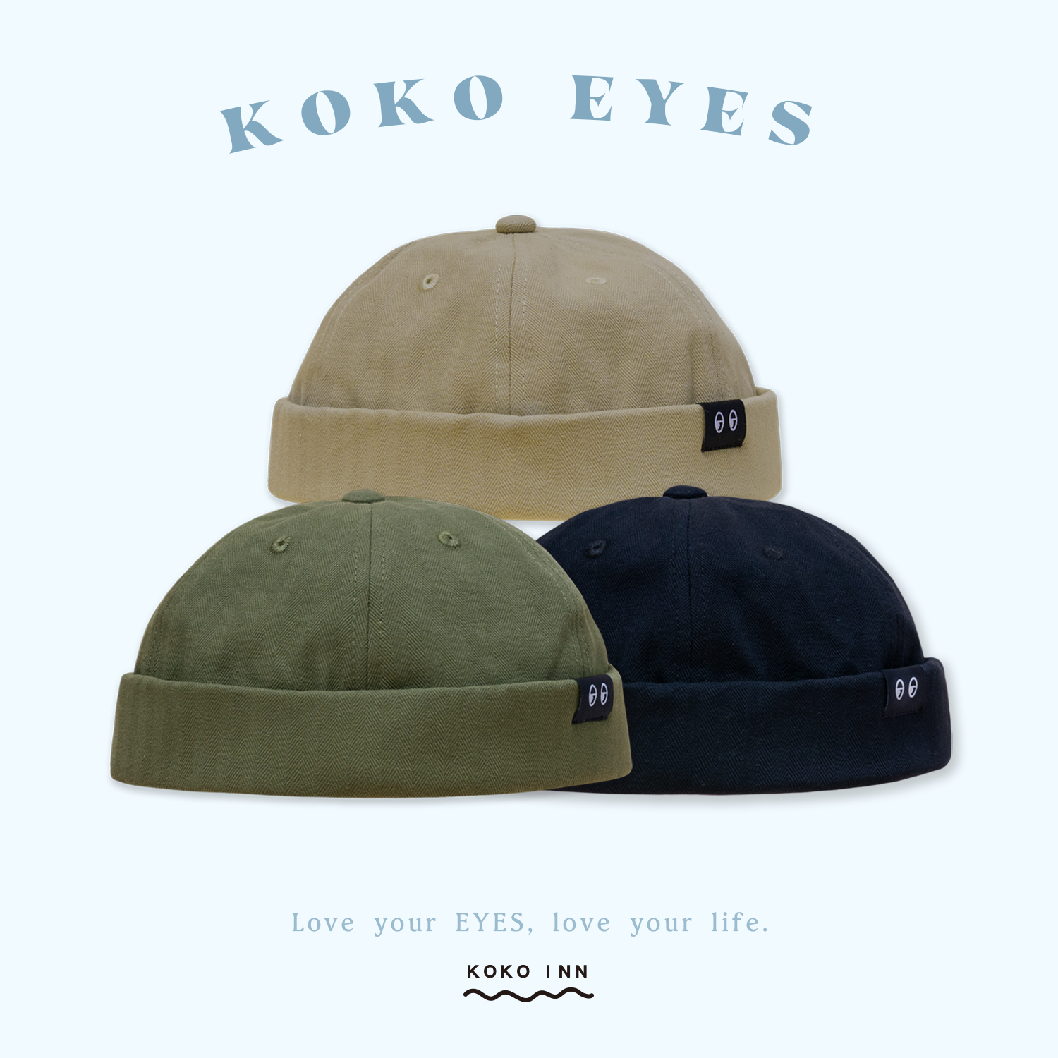KOKO EYES 抽繩水兵帽