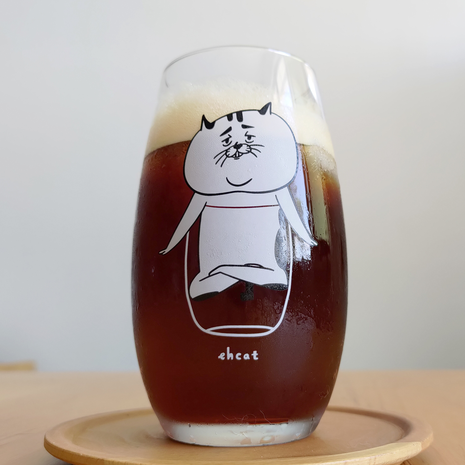 【ehcat貓室友】無鉛水晶杯-老背杯