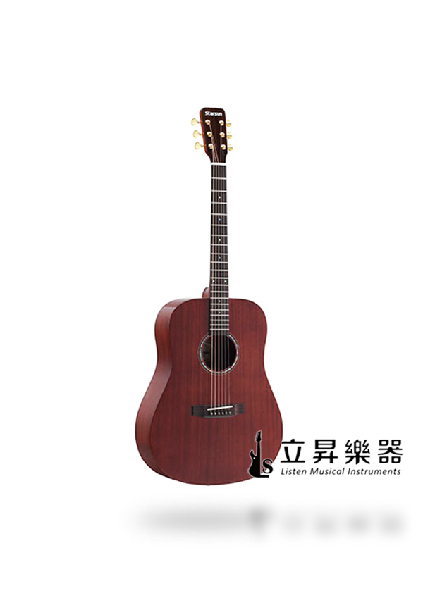 木吉他 STARSUN MF40 面單 桃花心木面單 D桶 41吋 亮光 全桃花心木 星臣 MF 40 附原廠琴袋