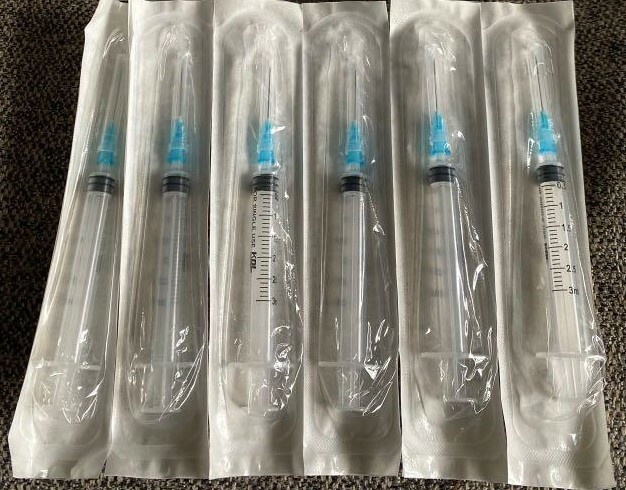 KDL 3ml 針筒連針咀 23G x 1