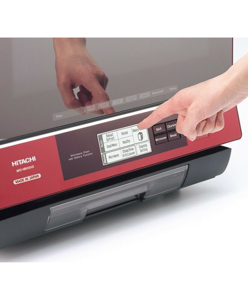 日立 Hitachi  MRO-NBK5000E‧座檯式高溫蒸氣烤焗水波爐‧33公升‧日本製造‧香港行貨,原廠2年保養‧