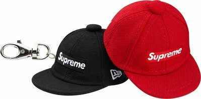 SUPREME KEYCHAIN CAP 迷你帽 鑰匙圈