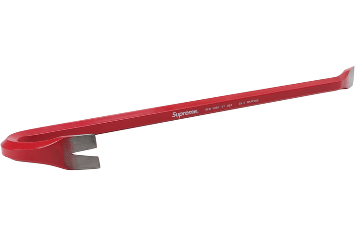SUPREME TOOL CROWBAR 撬棍 紅色 (FW15)