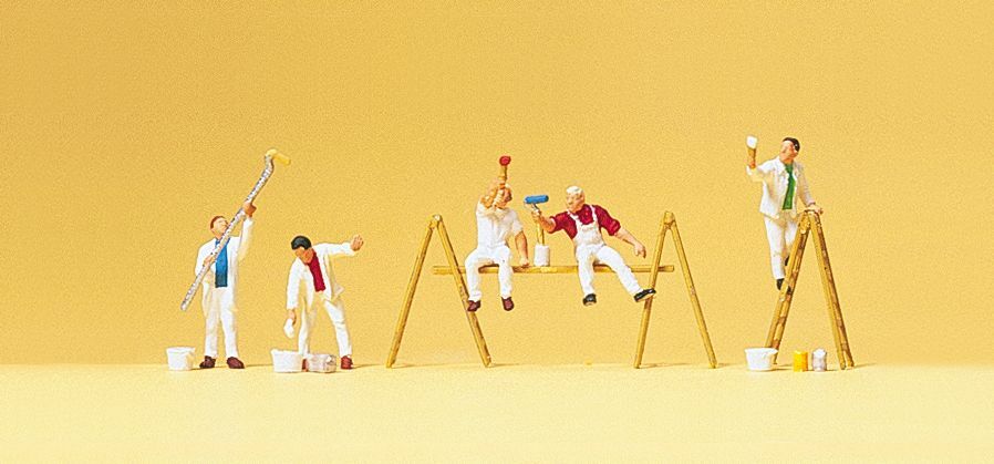 Preiser 79177 N規 油漆工