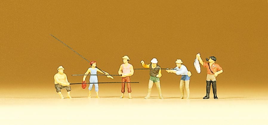 Preiser 79077 N規 垂釣者