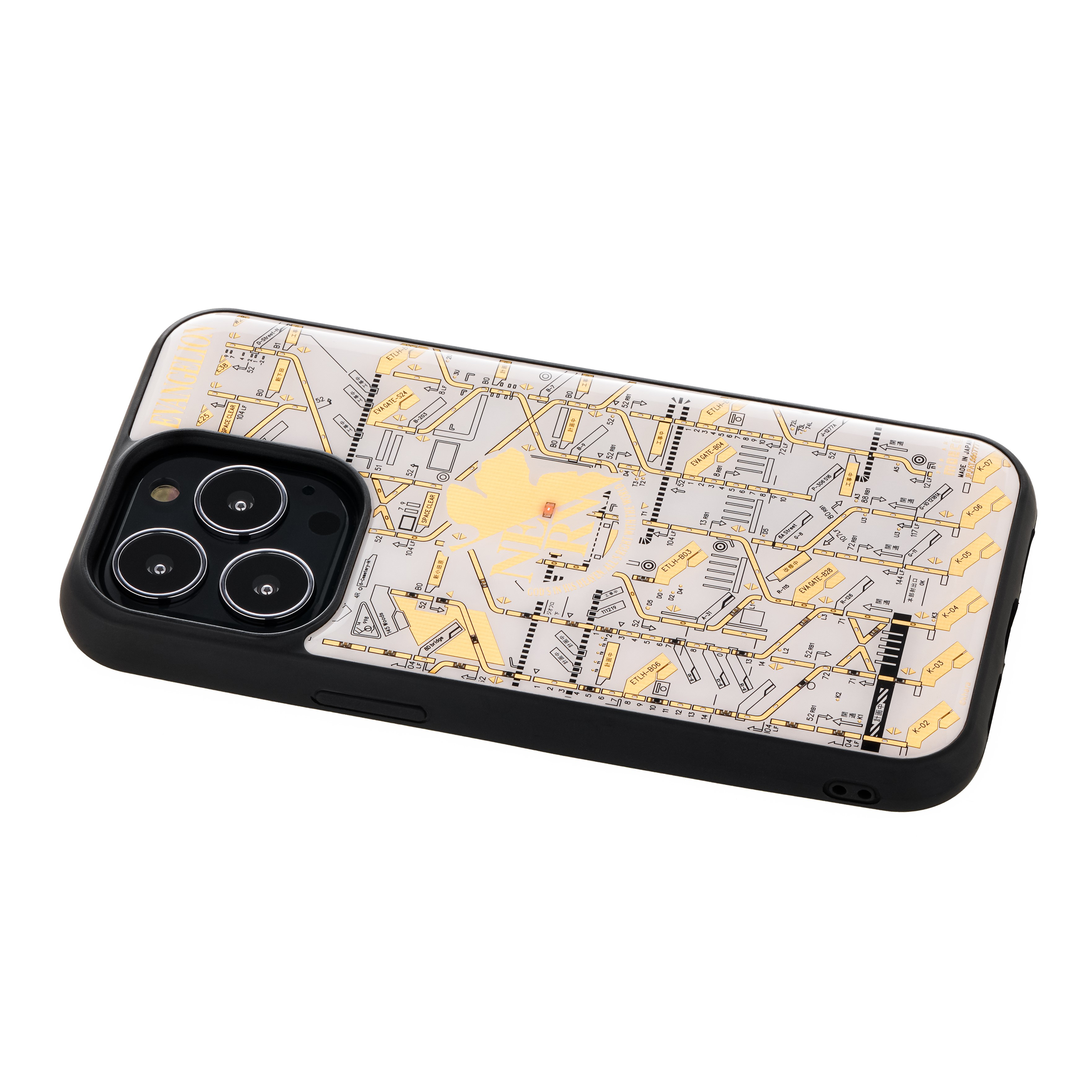 FLASH NERV 基板 iPhone 13  Pro 手機殼 (白色)