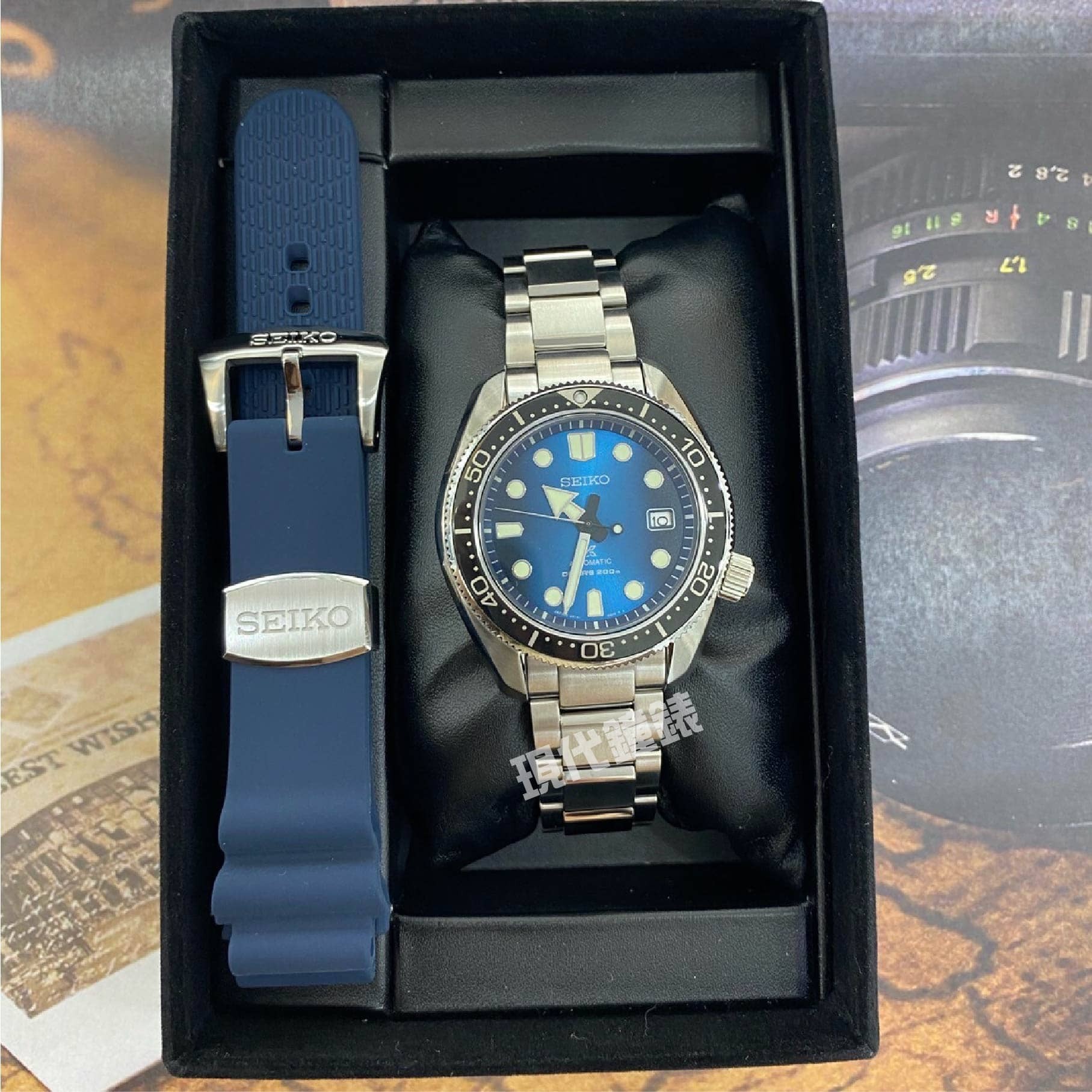 【SEIKO 精工】PROSPEX  潛水機械特別版套錶 6R15-04G0B 現代鐘錶