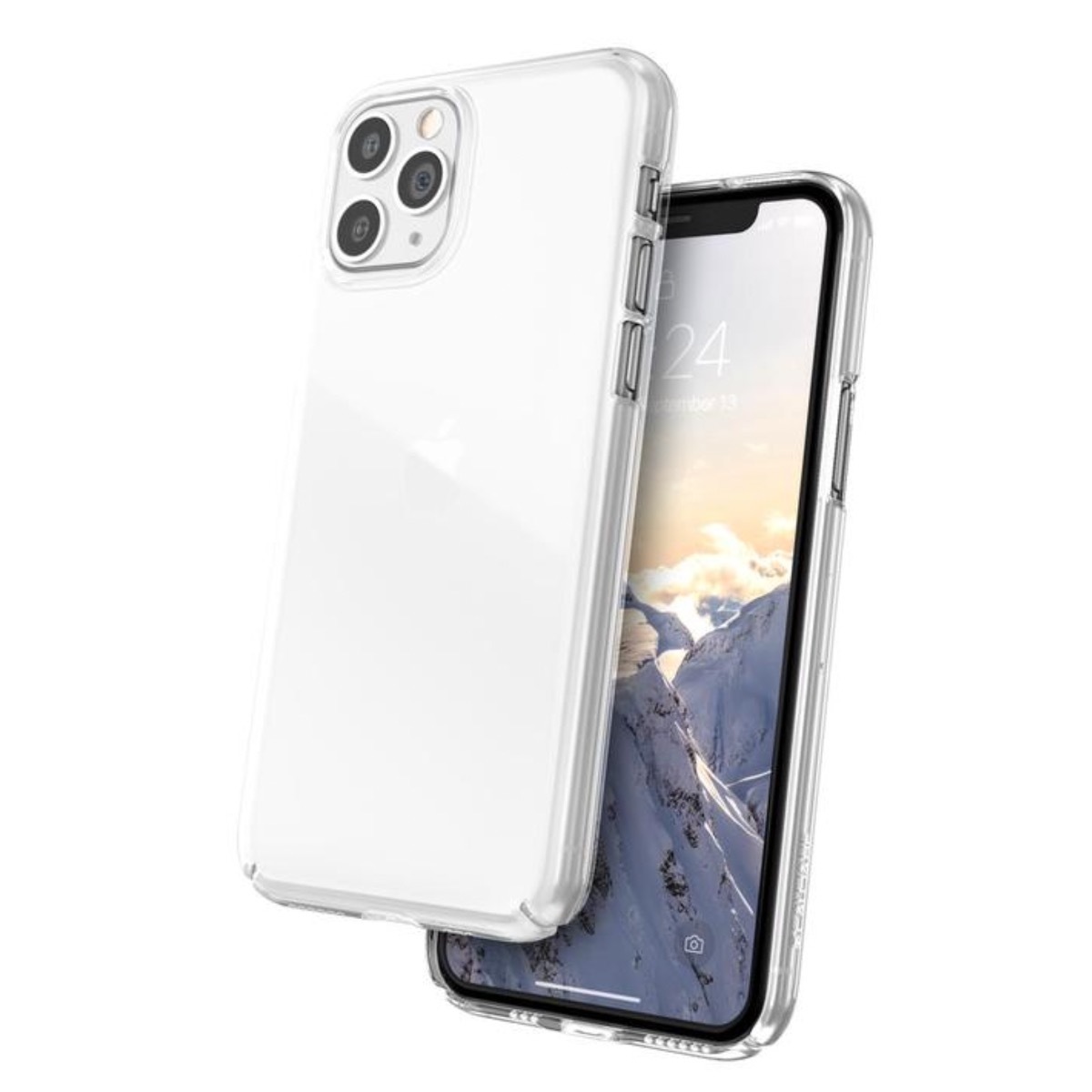 Caudabe Lucid Clear 超薄玻璃感手機殼 iPhone 11 Series