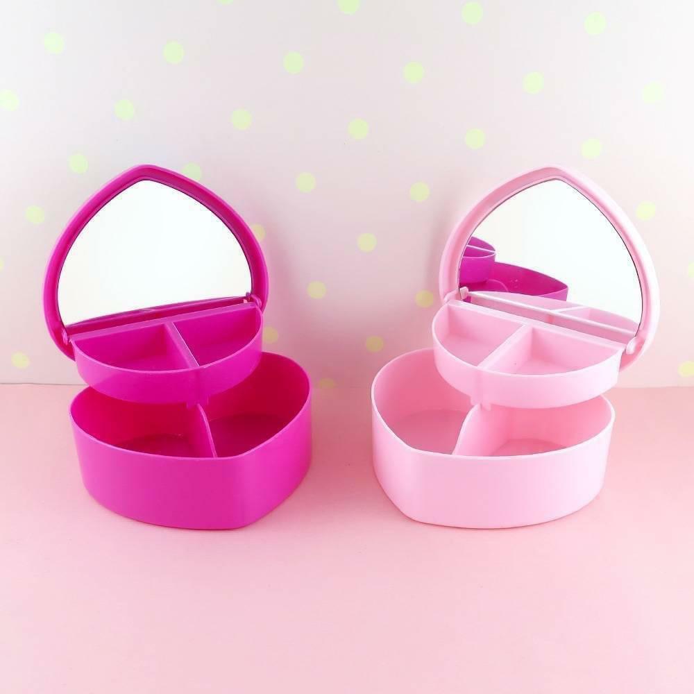 Disney 愛心化妝盒收納盒