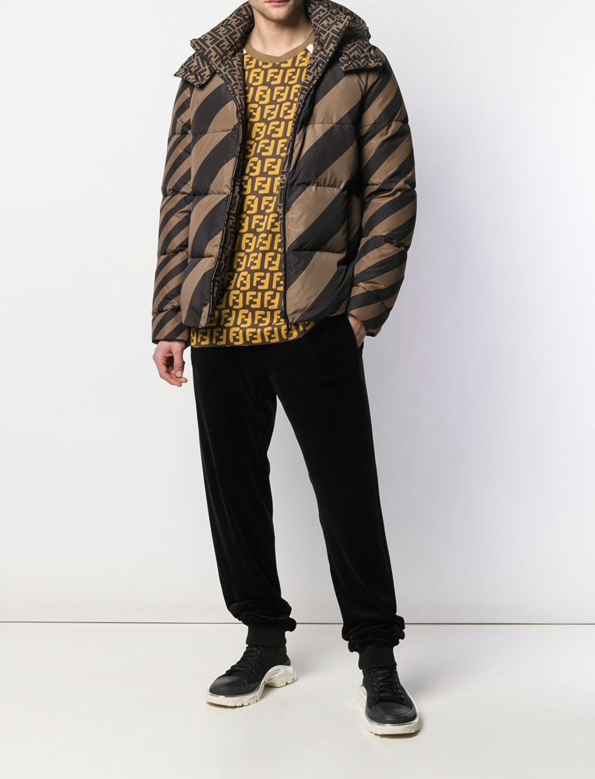 fendi bubble jacket mens