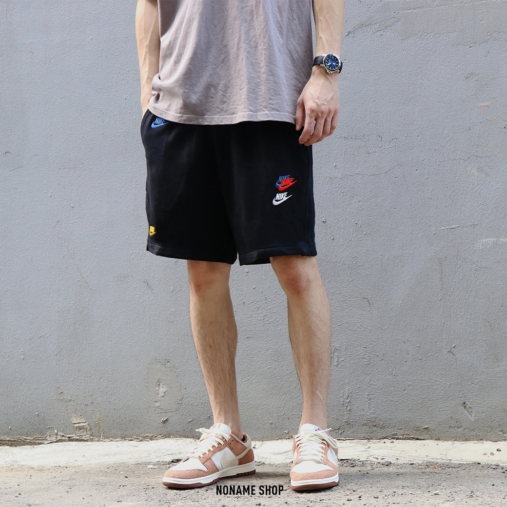 NIKE SPORTSWEAR ESSENTIALS 刺繡 LOGO 抽繩 棉褲 三勾 短褲 兩色 (男款)