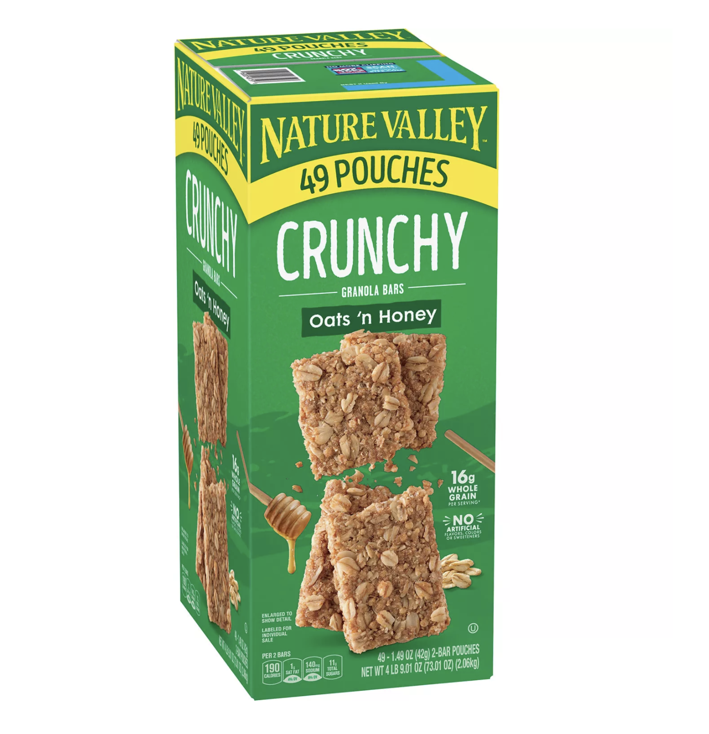 Nature Valley Oats 'n Honey Crunchy Granola Bars (98 ct
