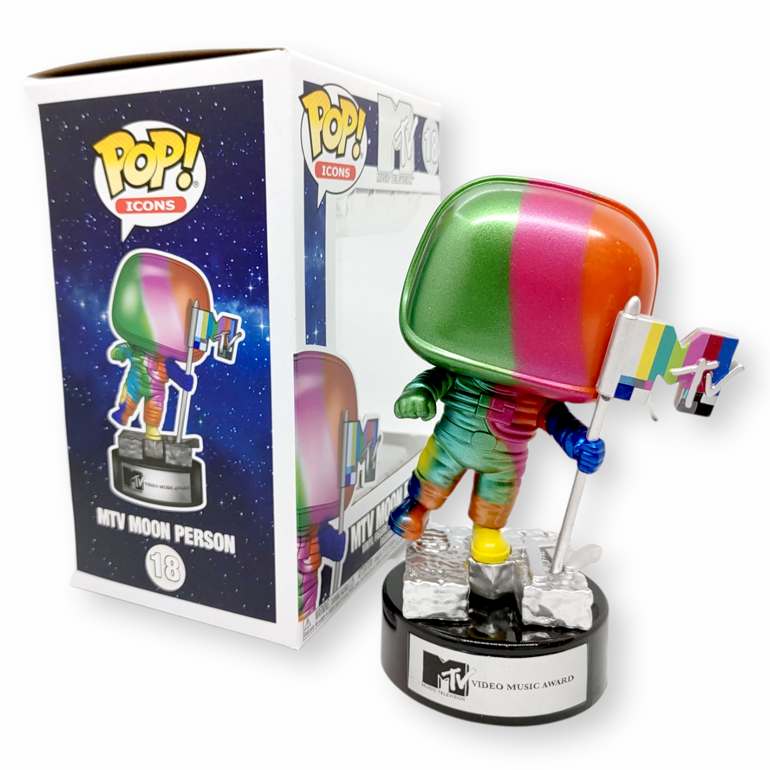 FUNKO <MTV-VMA>-登月太空人雕像-No.18