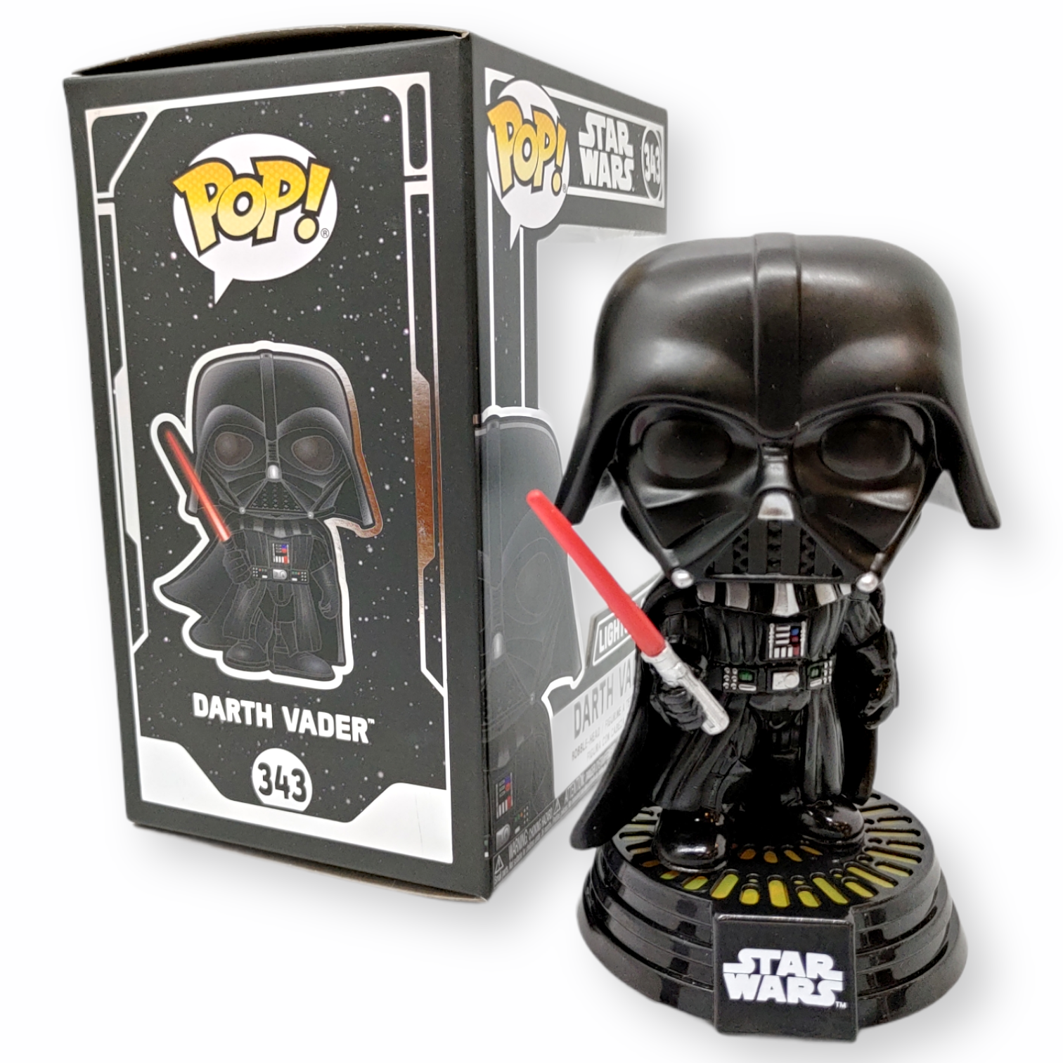 FUNKO POP<星球大戰StarWars>黑武士(光音版)-NO.343