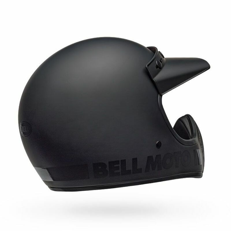 BELL MOTO3 BLACKOUT 消光黑 山車帽