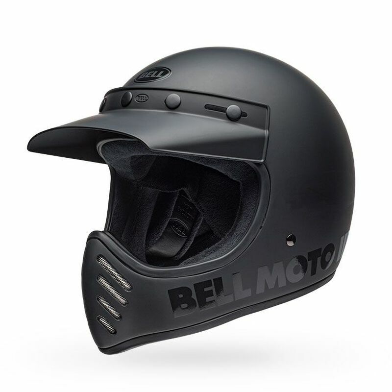 BELL MOTO3 BLACKOUT 消光黑 山車帽