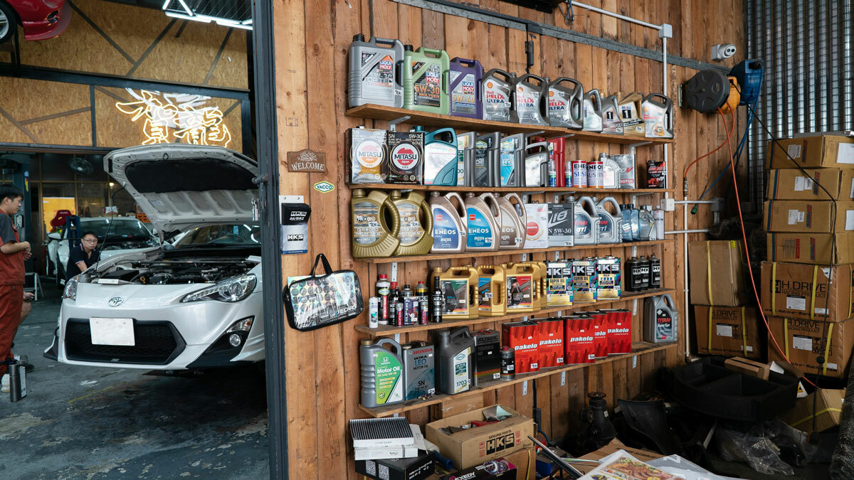 ho lung motor fanling 賀龍汽車維修 機油 Super ESTER Plus 偈油 Toyota 86 豐田