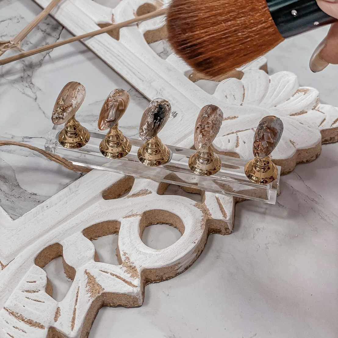 高質感跳棋甲片座