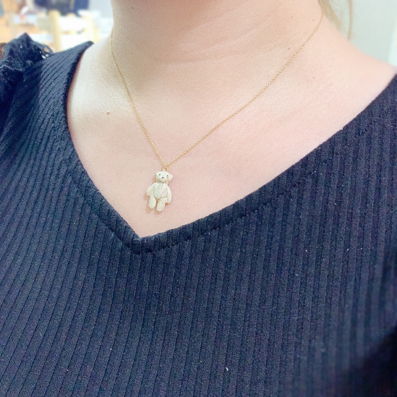 [日本制] 玩具熊仔頸鏈