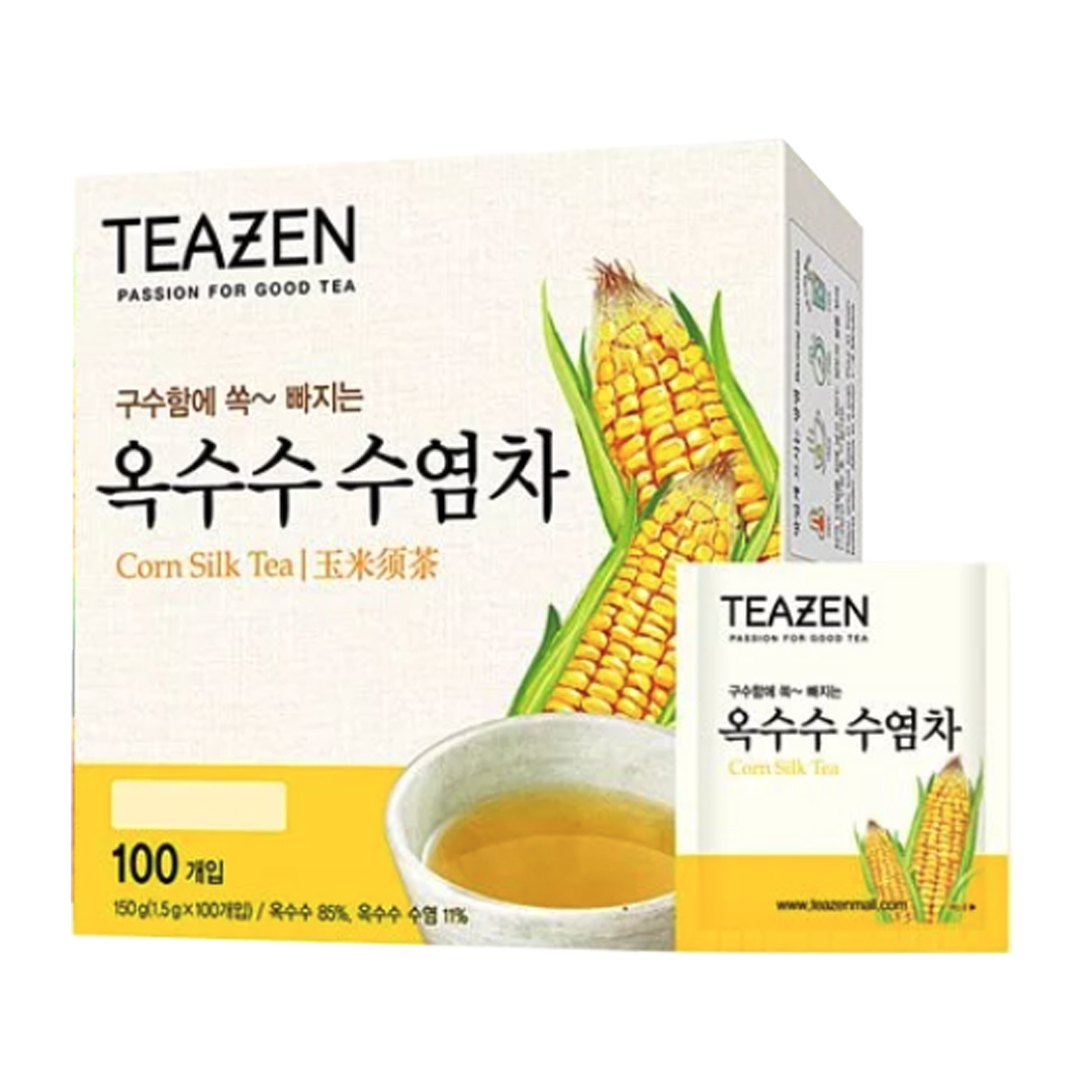 韓國Teazen 消腫排毒粟米鬚茶100包