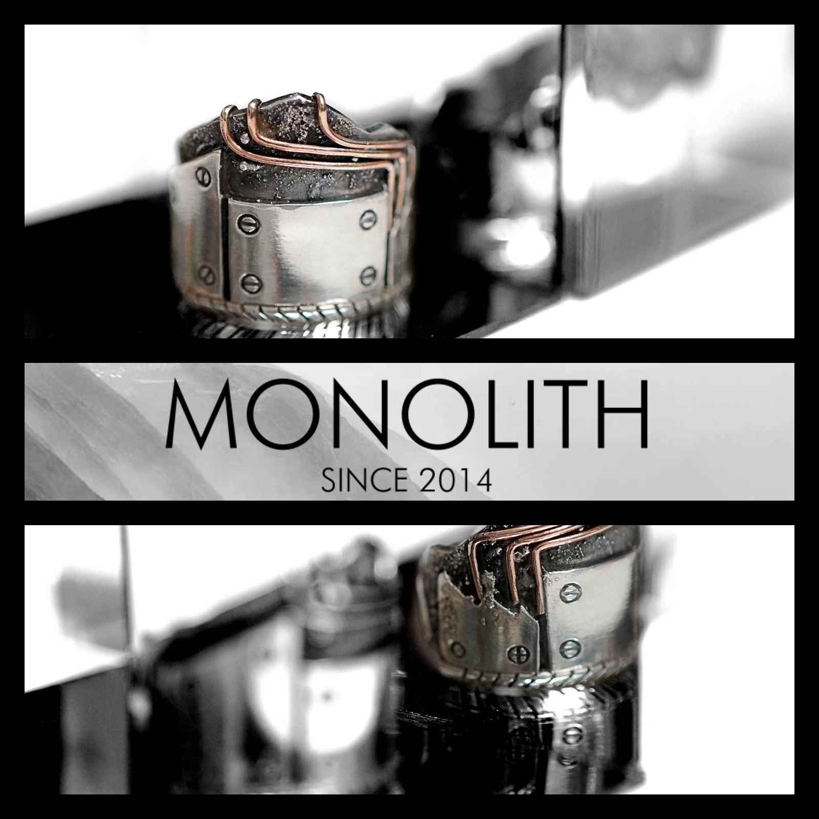 打印拼接舊化【戒指】