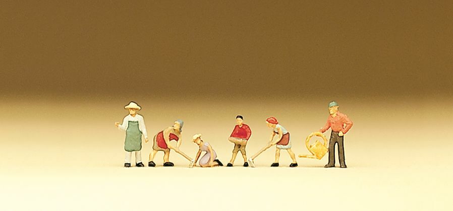 Preiser 79046 N規 園丁與工作器具