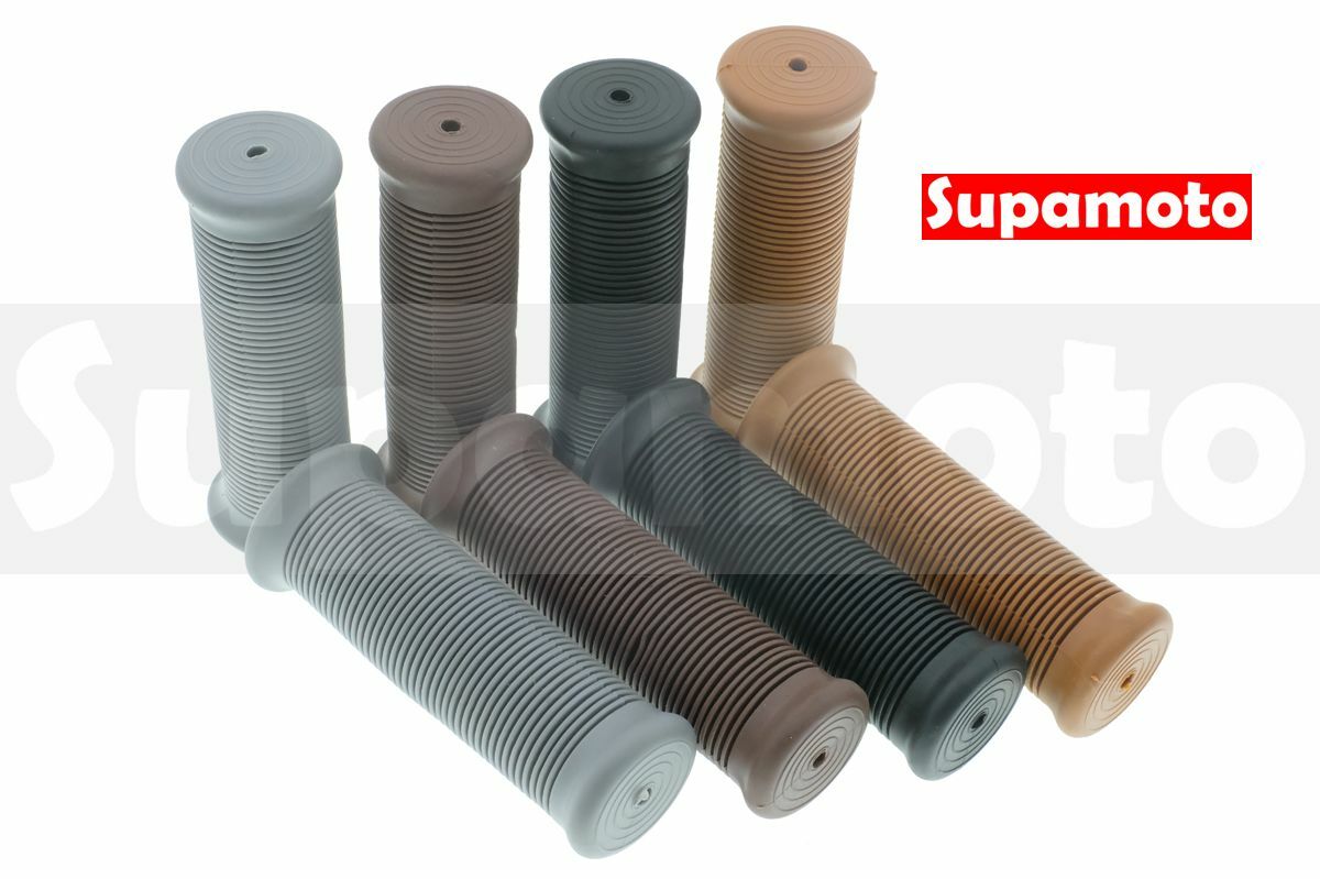 -Supamoto- 握把套 T 復古 直條 握把套 握把 把套 檔車 通用 改裝 山車 KTR CB350 CT125