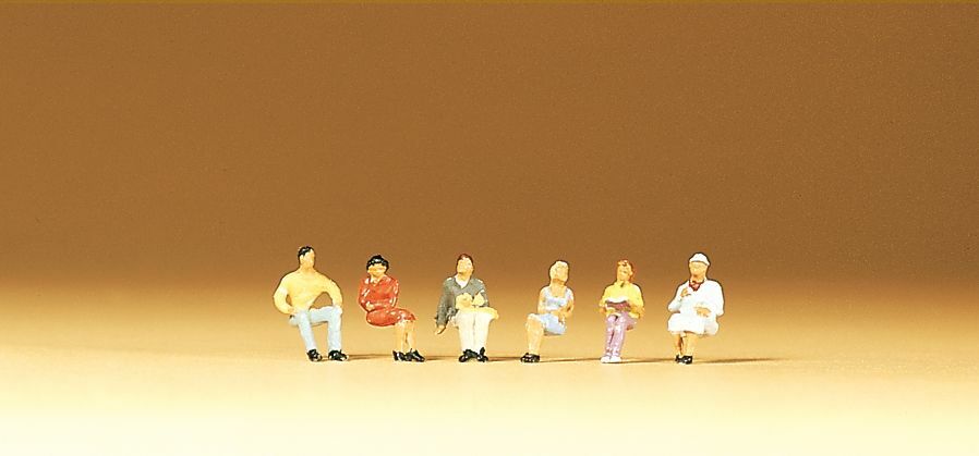 Preiser 79013 N規 坐著的人