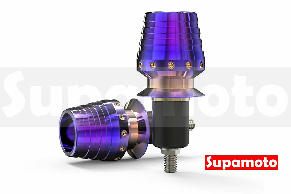 -Supamoto- 平衡端子 A 平衡 端子 彩鈦 防震 防麻 車把 壁虎 通用 改裝 復古 鋁合金 檔車 CB350