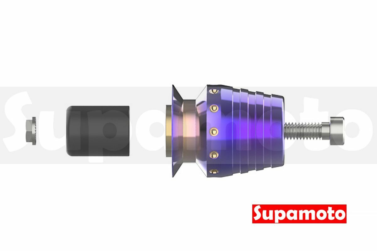 -Supamoto- 平衡端子 A 平衡 端子 彩鈦 防震 防麻 車把 壁虎 通用 改裝 復古 鋁合金 檔車 CB350