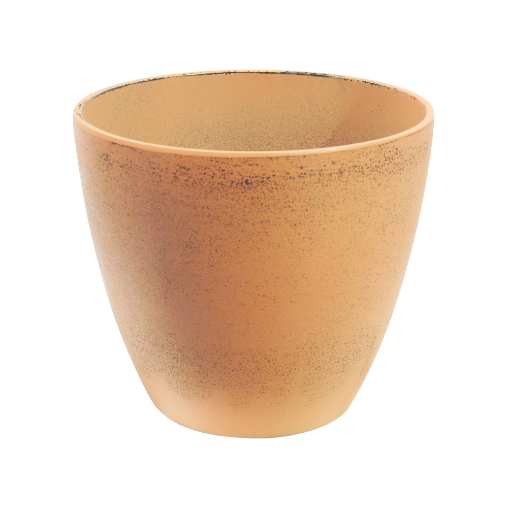 北歐刷舊花盆套盆磚紅6吋