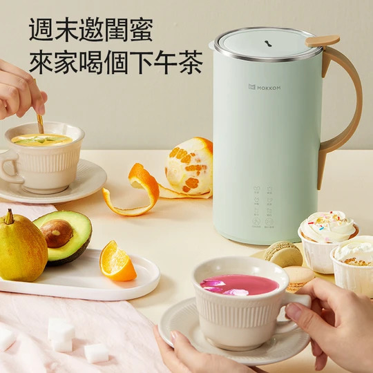 💝78折💝【MOKKOM大容量破壁營養機】Mokkom【正品】功能一鍵啟動懶人式操作，六大營養功能呈現，豆漿米糊濃湯樣樣精通【原裝行貨1年原廠保養】