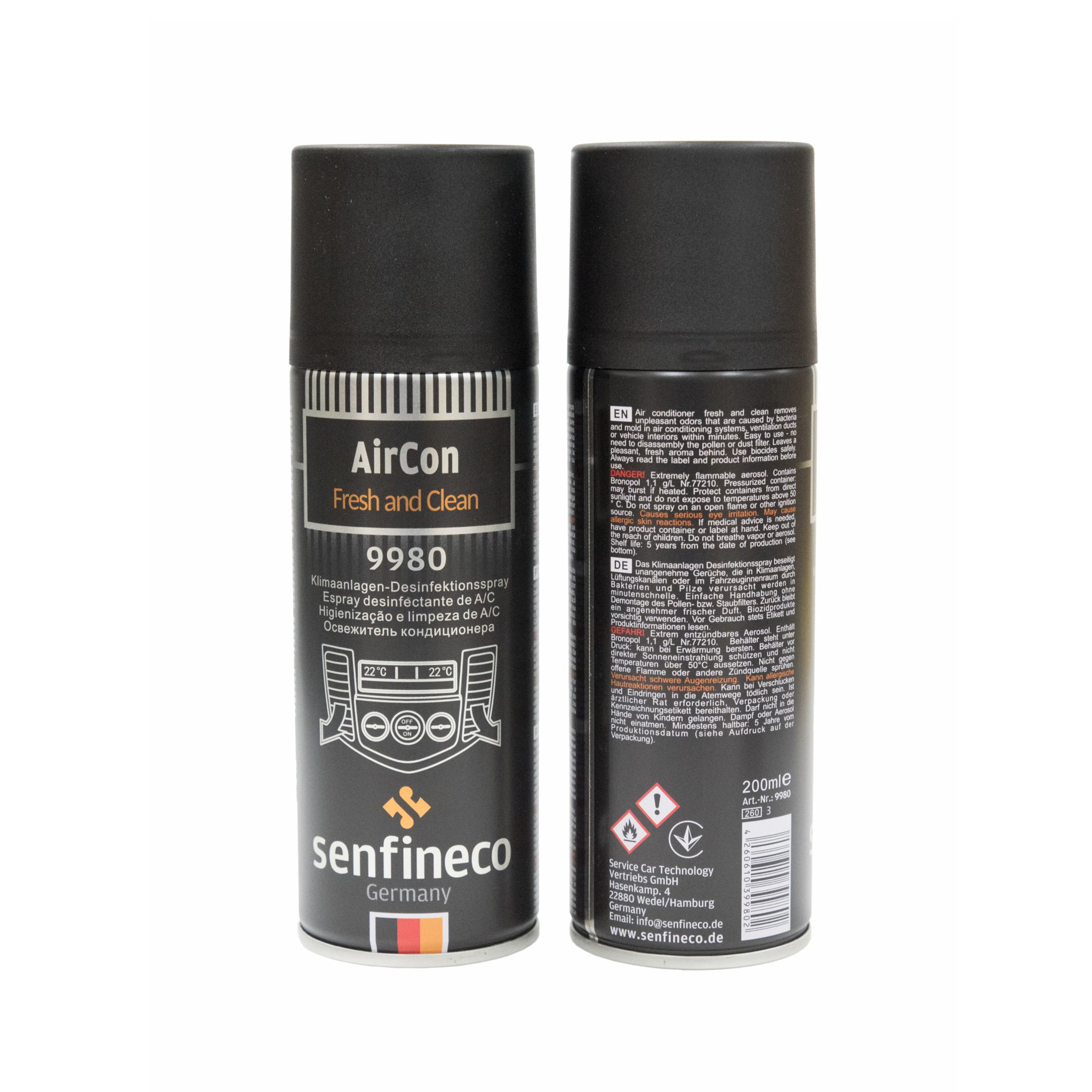 【 德國SENFINECO】空調清淨劑9980