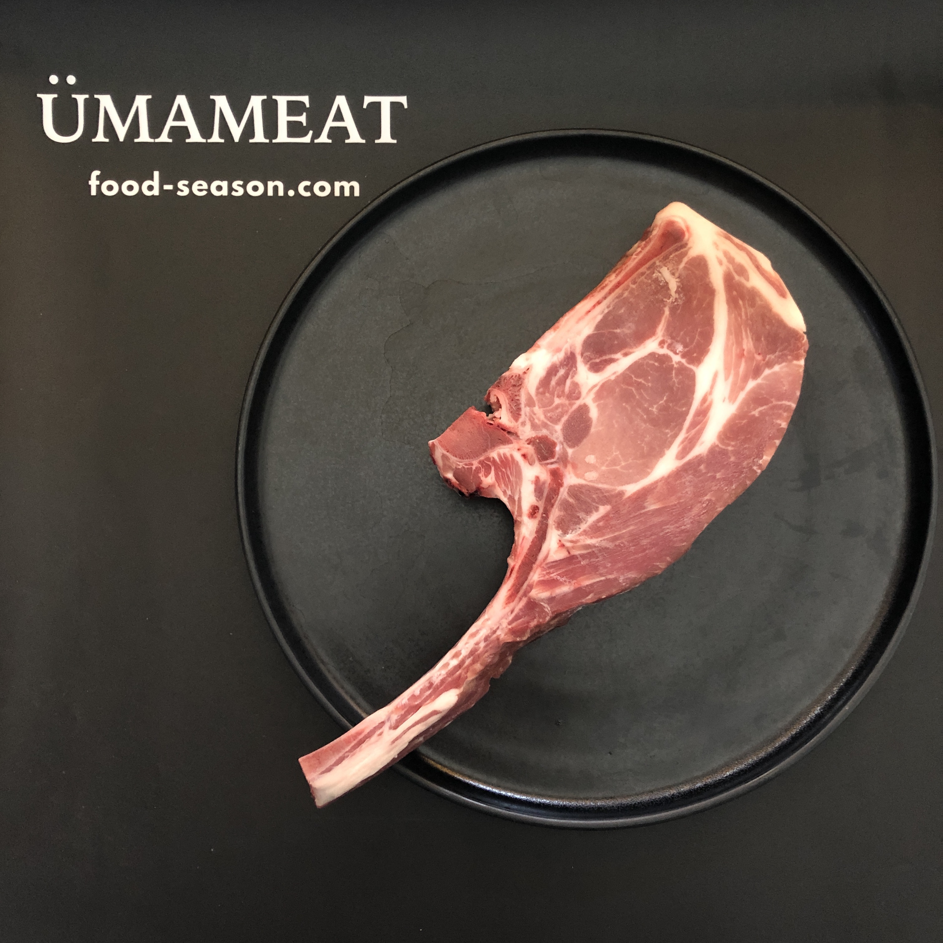 Ümameat 放牧黑豬_戰斧豬梅花