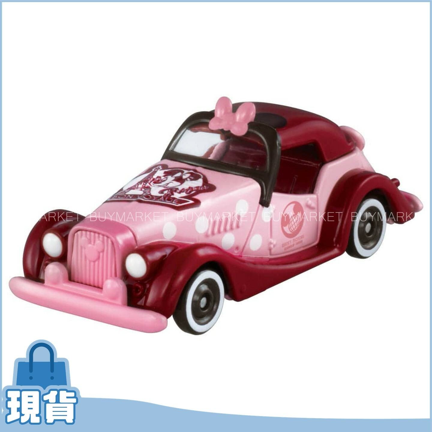 Takara Tomy 迪士尼汽車世界巡迴賽夢幻之星米妮老鼠