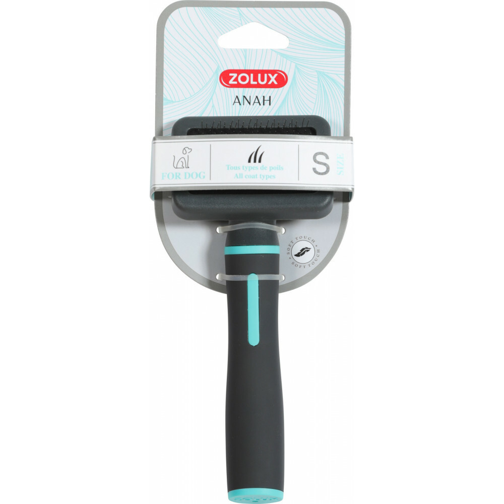 Zolux 犬用金屬針刷 S