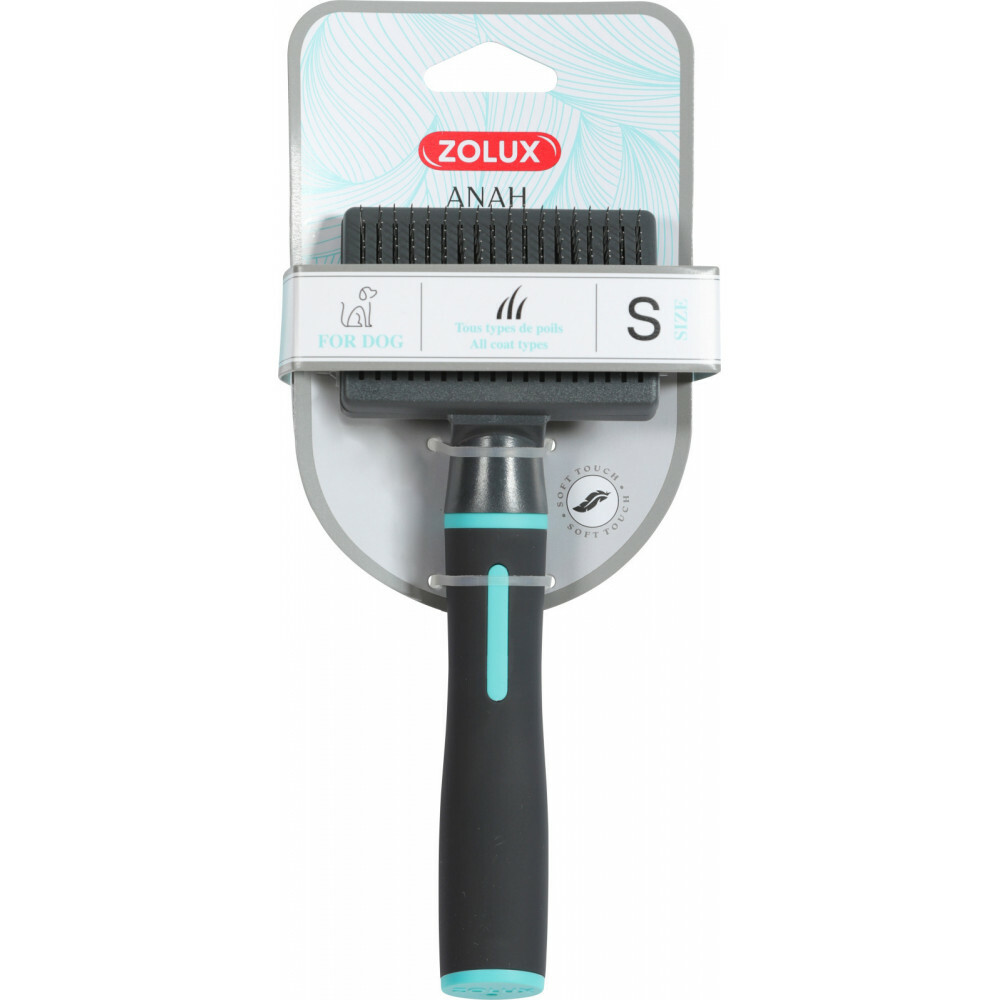 Zolux 犬用纖維Retract針刷 S