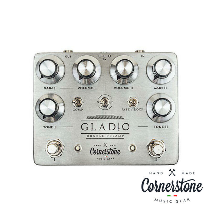 又昇樂器. 音響】義大利手工CornerStone Gladio V2.1 Double Preamp