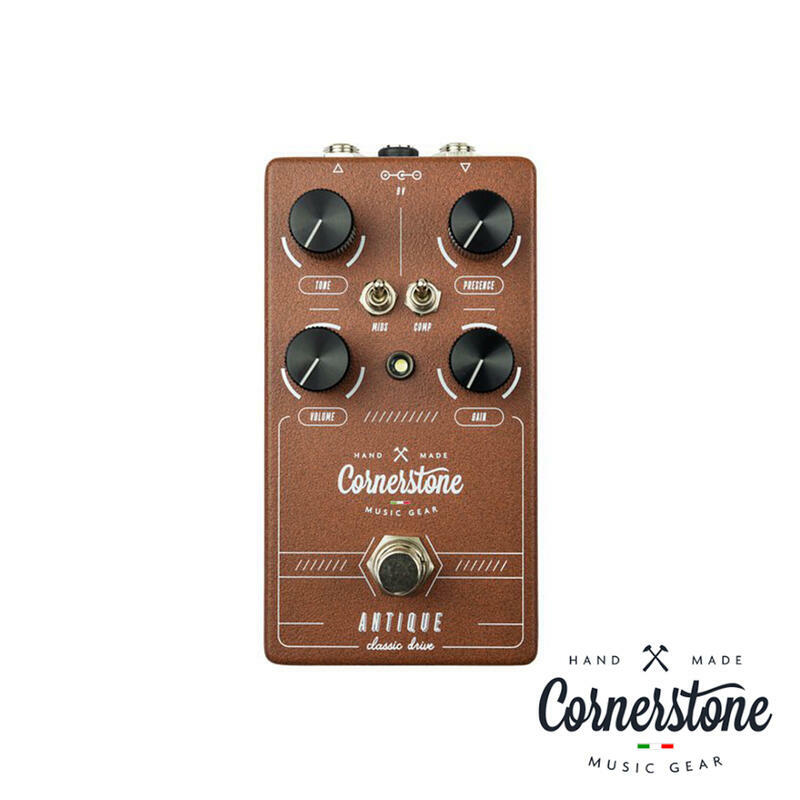 義大利手工 CornerStone Antique Classic Overdrive 破音效果器