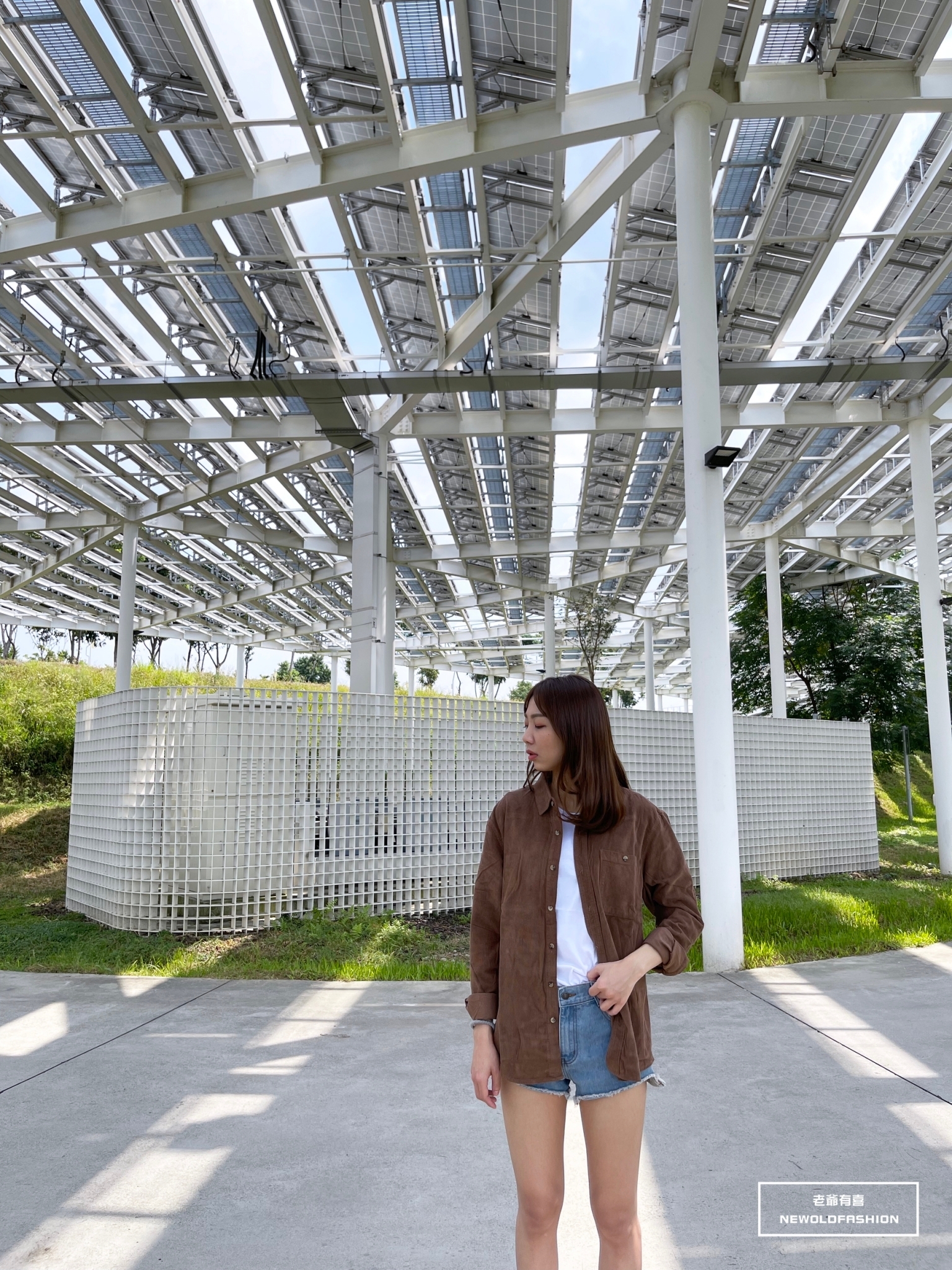 『新品上市』重磅單口袋絨布襯衫(NOF21092041)-咖