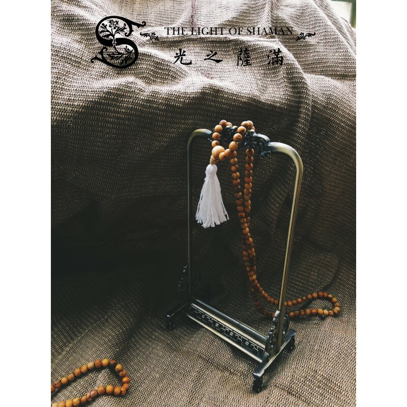印加聖木念珠108顆 秘魯聖木 palo santo 念珠-光之薩滿