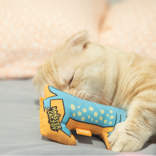 毛孩玩具｜怪獸貓草 - 毛孩食務所