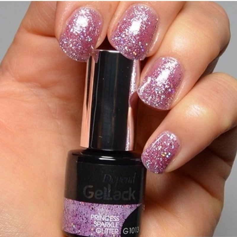 GELLACK GEL甲凝膠 1013 柔溫閃紫色 (不透明)