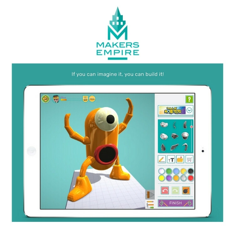 Maker's Empire 3D 設計軟件