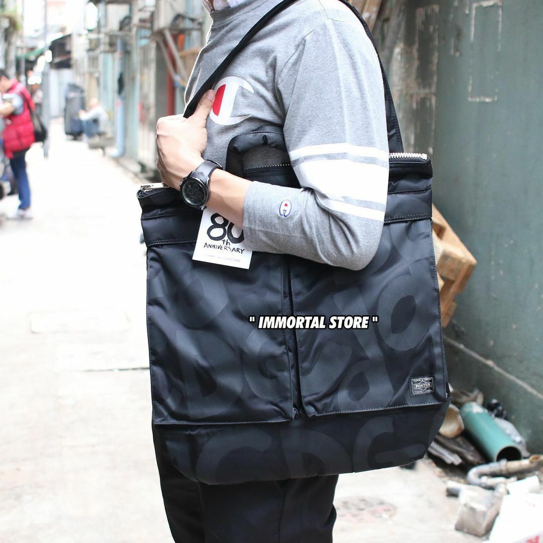 PALACE × PORTER 2WAY HELMET BAG & ピンバッチ-