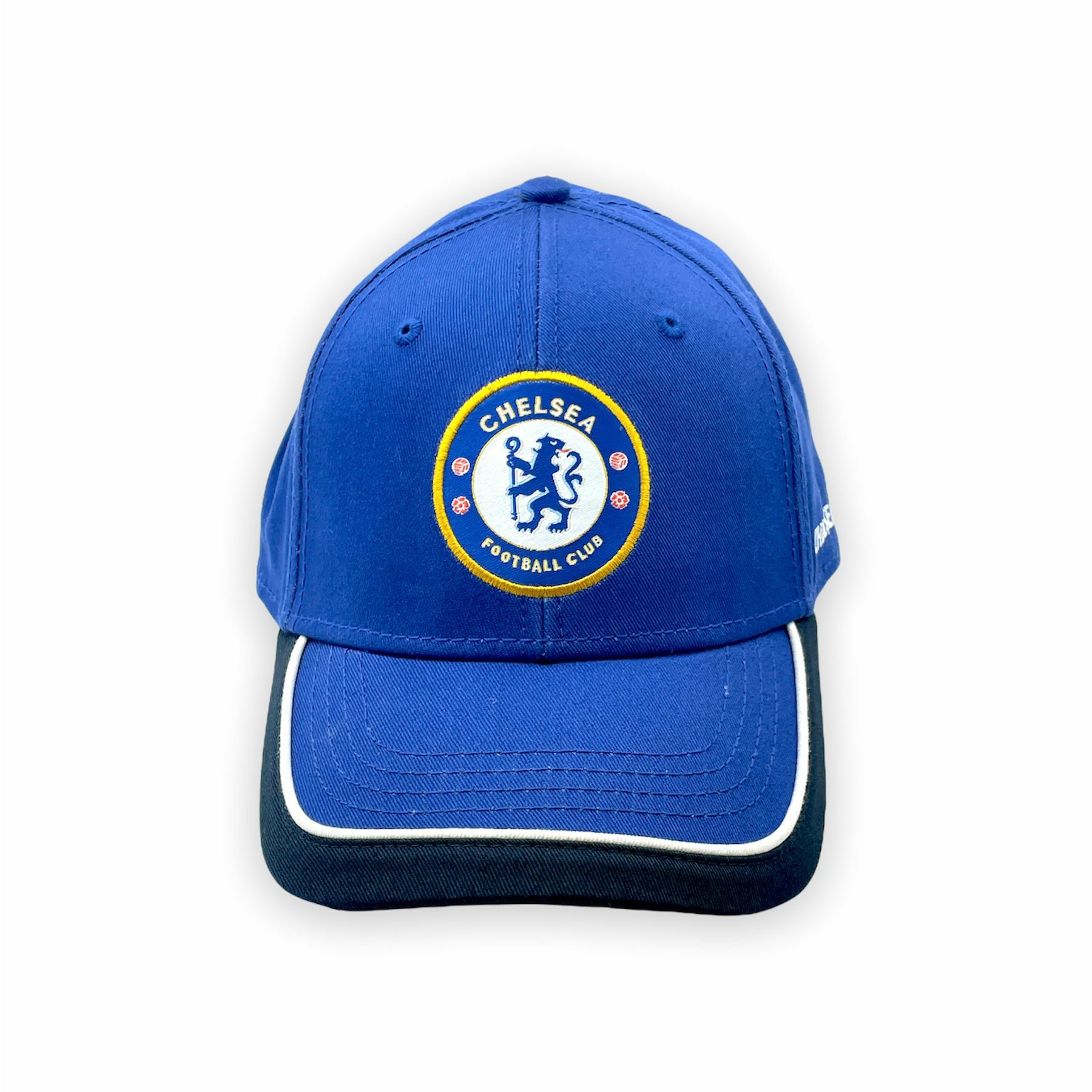 車路士藍色會徽黑白邊棒球帽