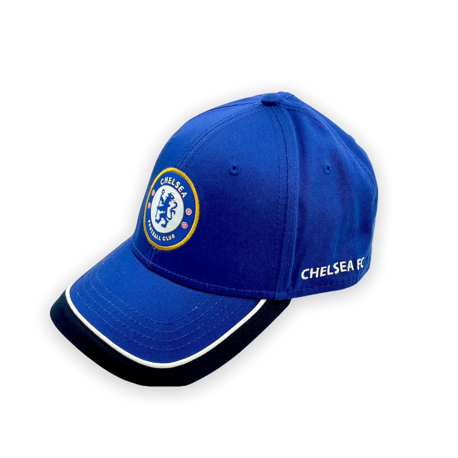 車路士藍色會徽黑白邊棒球帽