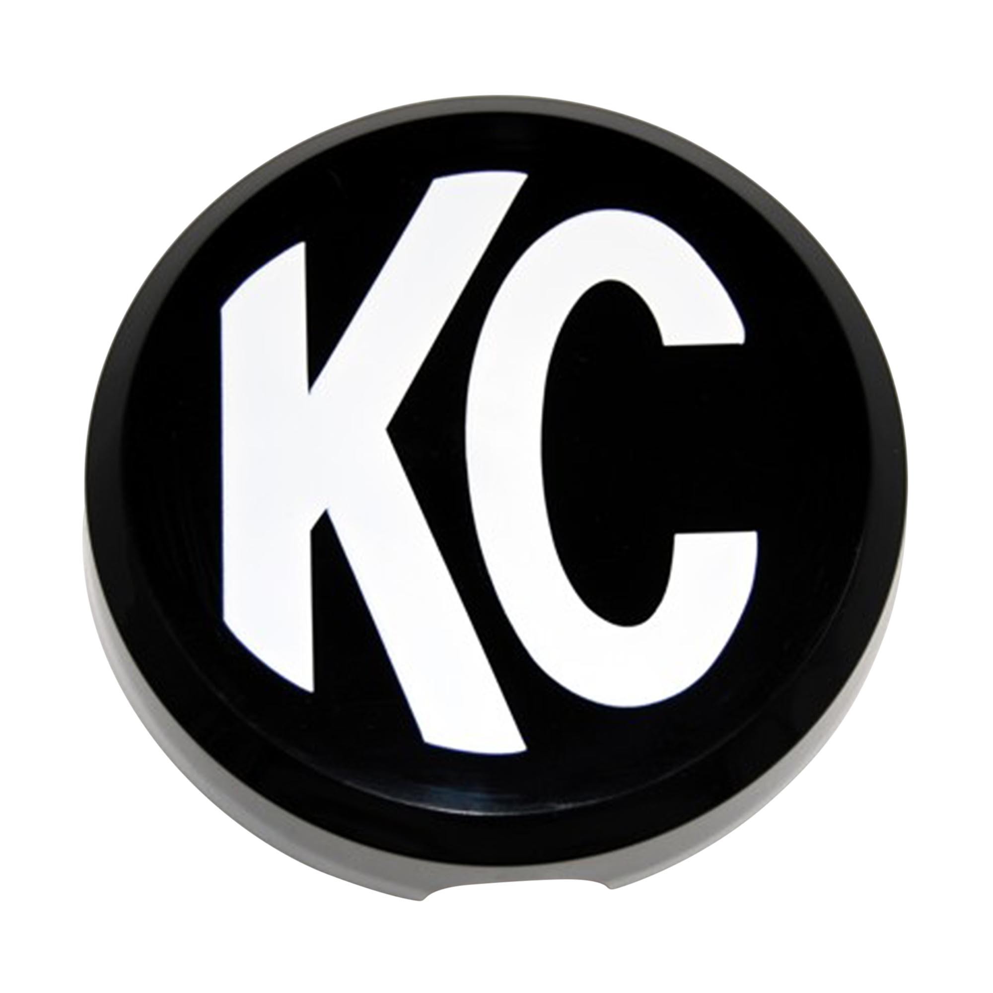 KC HiLiTES 6吋 Daylighter硬殼保護套 - 黑殼KC logo (1只)